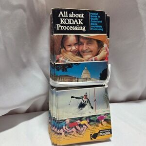 Lot of 42 Vtg Kodak Processing Pocket Guide Lot Photography Memorabilia Brochure
